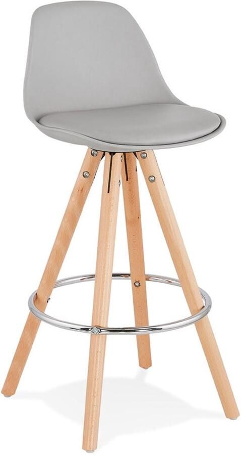 Halfhoge Kruk 'MINI' Snackstoel Scandinavisch Ontwerp Optimaal Comfort