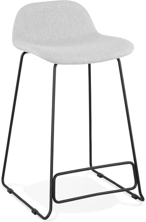 Halfhoge Snackkruk MINI Industriële Kruk Comfortabele Gewatteerde Zitting