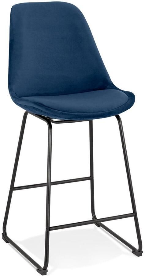 Halfhoge Snackkruk 'MINI' Velvet Stijlvol Modern Design & Comfort