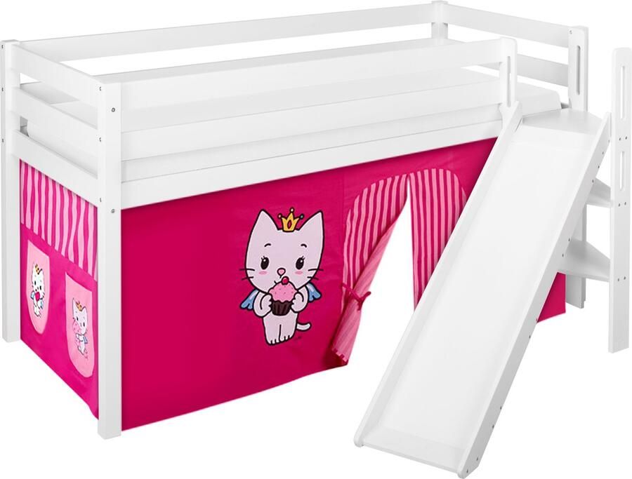 Halfhoogslaper Angel Cat Sugar met tent en schuine glijbaan