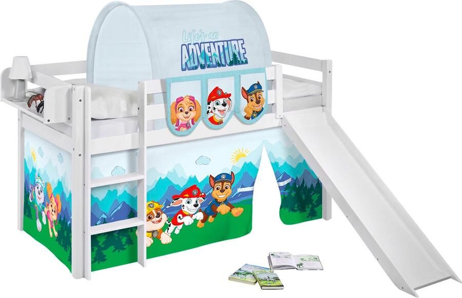 PAW Patrol Halfhoogslaper met tent en glijbaan - Foto 2