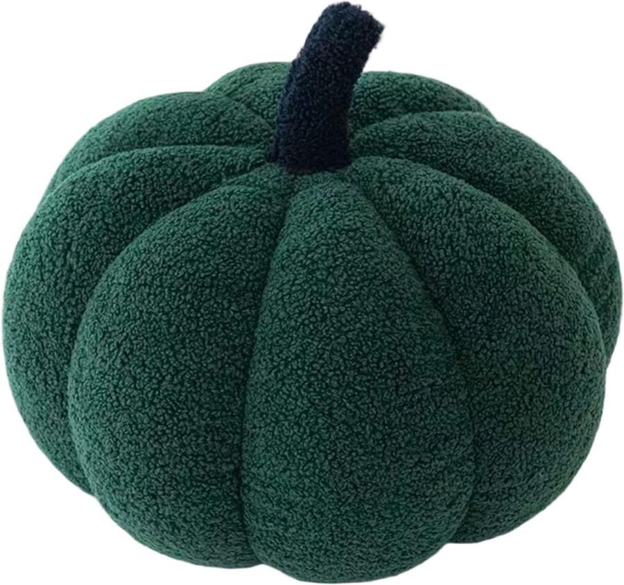 Halloween Kerst Pompoenkussen Pompoenvorm Crèmewit Decoratief Kussen Herfst Decoratief Kussen Esthetisch Bankkussen Bed Decoratief Kussen Rond Kinderkamer Cadeau K cm