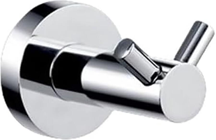 Handdoekhaakjes Ophanghaak RVS Boren Zelfklevend Met accessoires 5*5.5 cm Haakjes Handdoekhouder Wandhaak Wandkapstok Voor Keuken of Badkamer