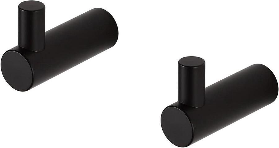 Handdoekhaken 2 packs kapstok haken aan de muur van 304 roestvrij staal voor badkamer en keuken