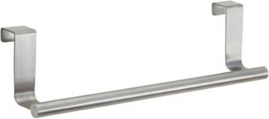 Handdoekrek voor aan je kastdeur van RVS 36cm