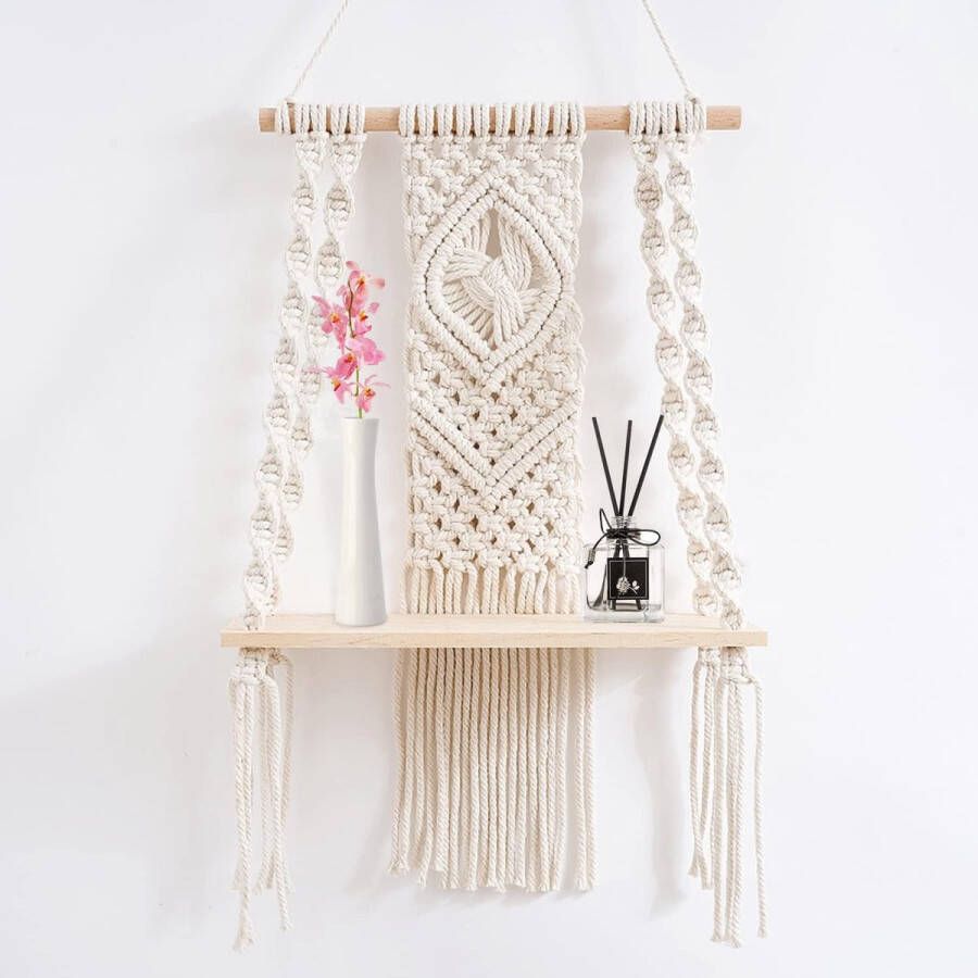 Handgeweven Natuurlijk Wanddecoratie wandrek