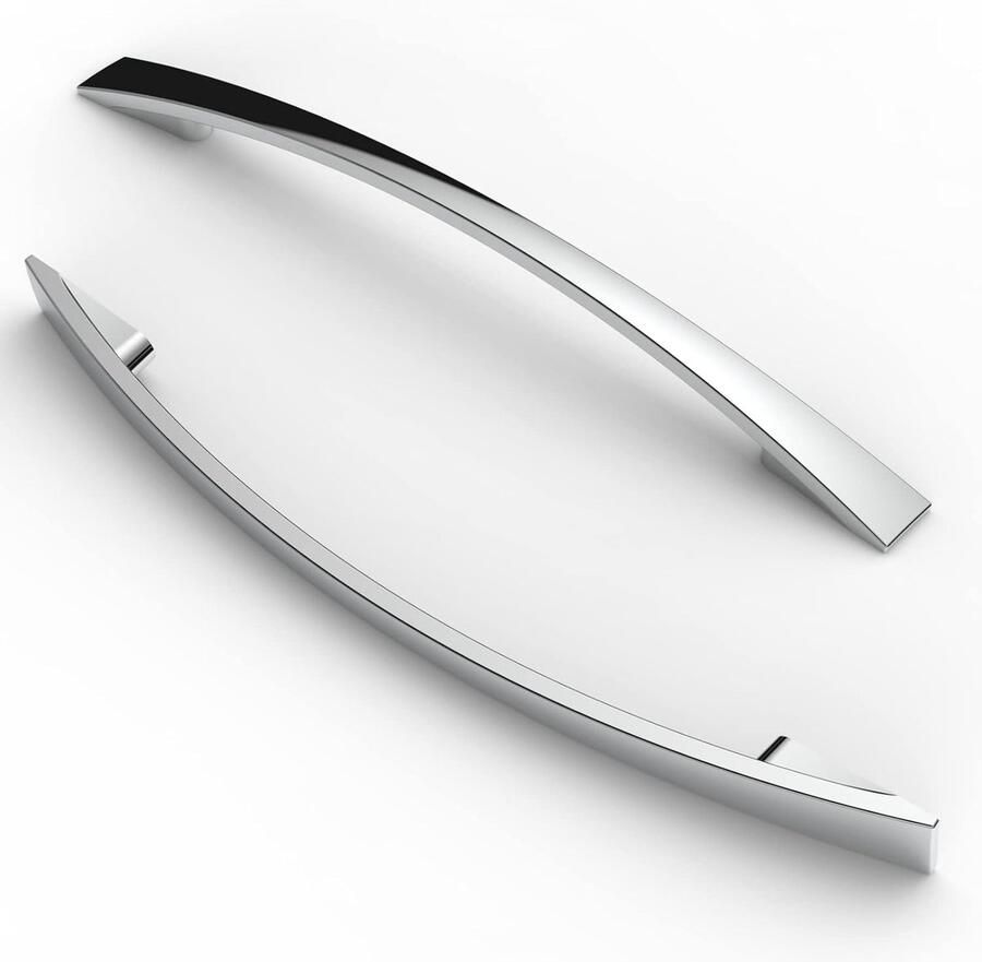 Handgrepen 10 stuks 160 mm gatafstand meubelgrepen kastgrepen keukengrepen handgrepen meubels ladegrepen handgrepen voor keukenkasten kasten meubelgrepen ladegrepen chroom