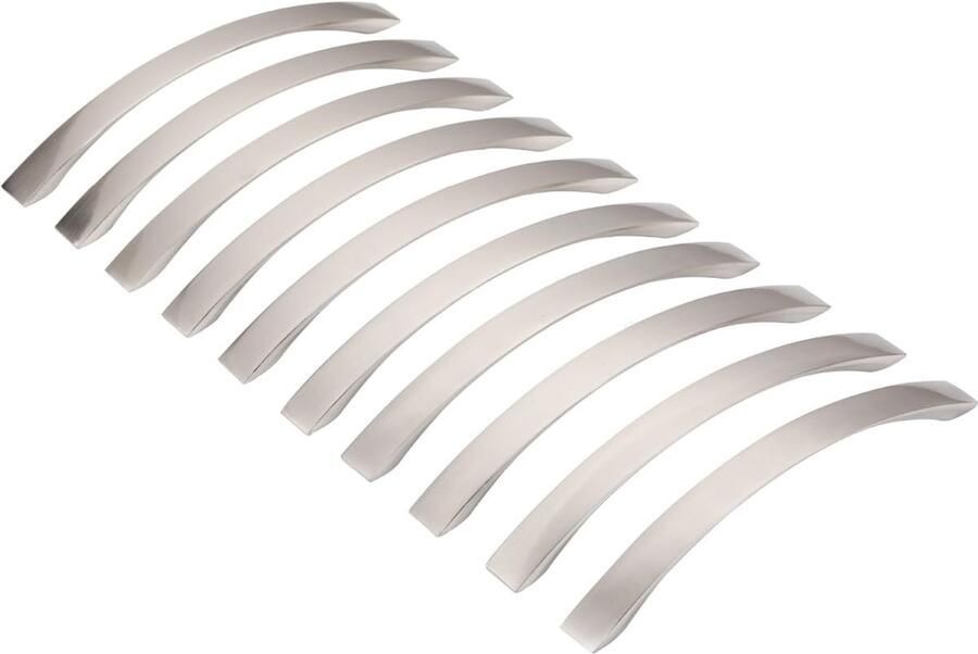 Handgrepen voor keukenkasten 10 stuks gatafstand 128 mm