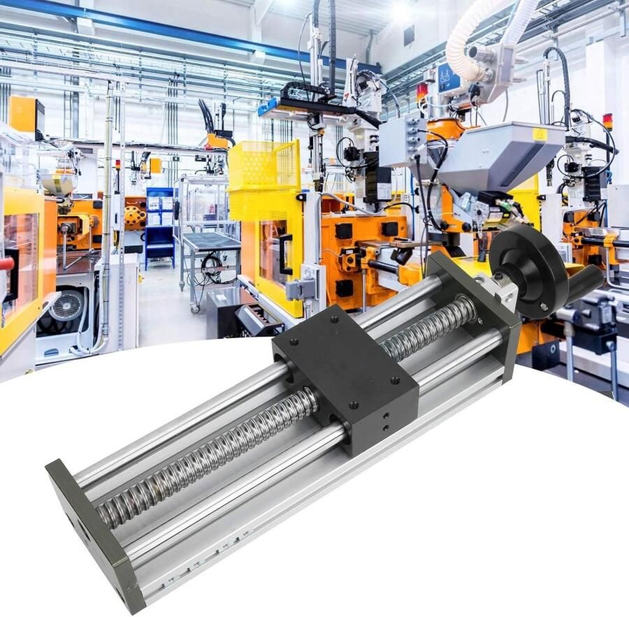 Handmatige Schuiftafel 2-Axis Ball Slide Linear Stage 200 mm Slag met Lineaire Lagers Nauwkeurig Geleideplatform