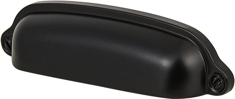 Handvat Lade Pull 3.78 Inch (96mm) Oude Europese Stijl Pack Zwart Keukenkast Hardware