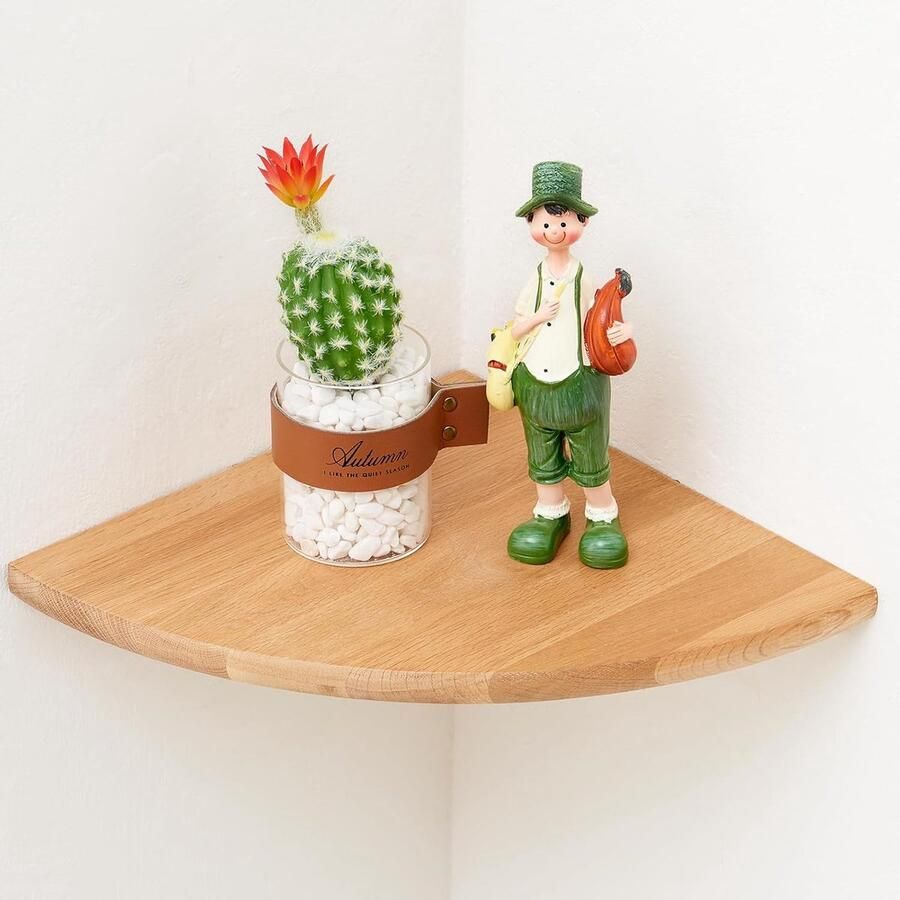 Hangend Eiken Hoekrek Ruimtebesparend Natuurlijk Eikenhout