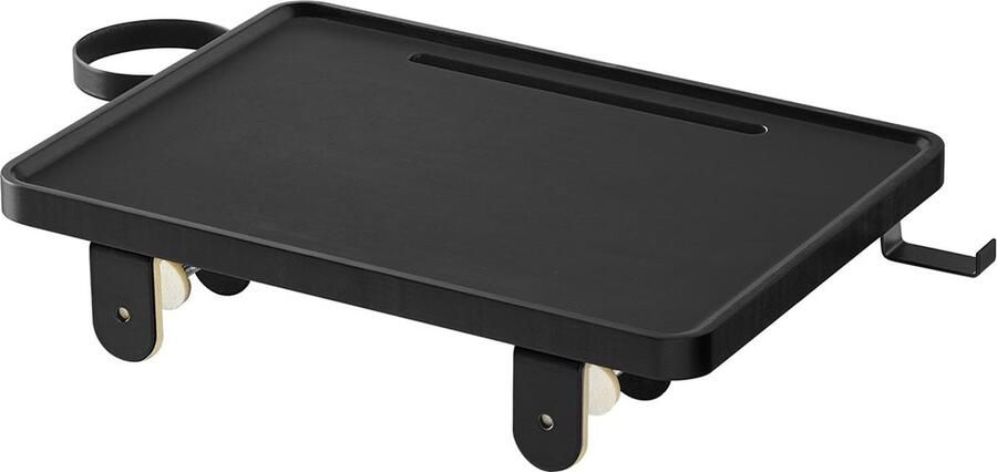 Rootz Living Rootz Bamboe Bedlade Schootbureau Ontbijt op Bedlade Natuurlijk Hout Lichtgewicht Draagbaar 27 cm x 37 8 cm x 7 9 cm