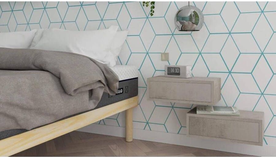 Hangend nachtkastje Riccardo Wit Essen Made In Italy