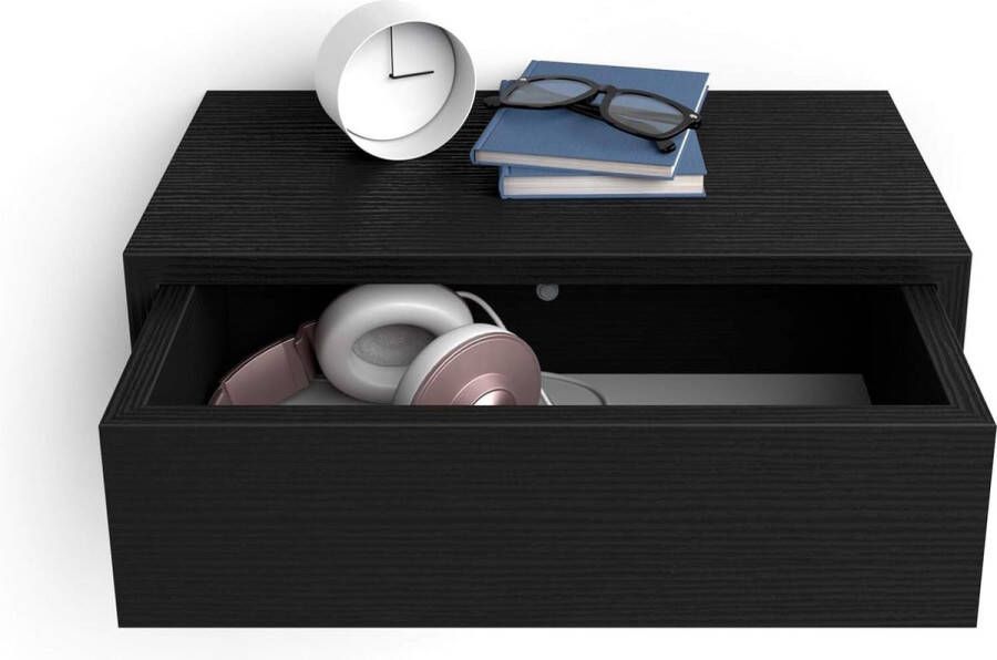 Hangend nachtkastje Riccardo Zwart Essen Made In Italy