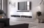 Perfecthomeshop Hangend Tv Meubel Hoogglans Wit 140 cm – Zwevend TV Meubel Wit – Witte TV Kast Modern Design – - Thumbnail 2