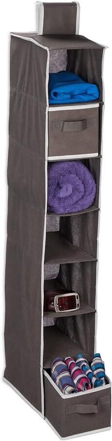 Hangende kast organizer 7 vakken veelzijdig 1 stuk vliesstof