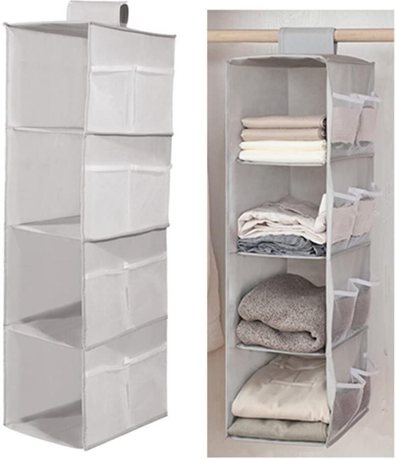 Hangende Kledingkast Organizer Opvouwbaar Oxford-stof 1 stuk