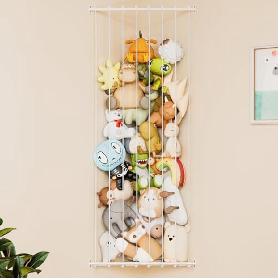 Hangende Organizer met 6 Vakken Kledingkast Organizer Hangende Hangkast Organizer met Zijvakken Kast Organizer Opbergen en Organiseren Kleding Organizer Grijs Fabric Hanging Shelf