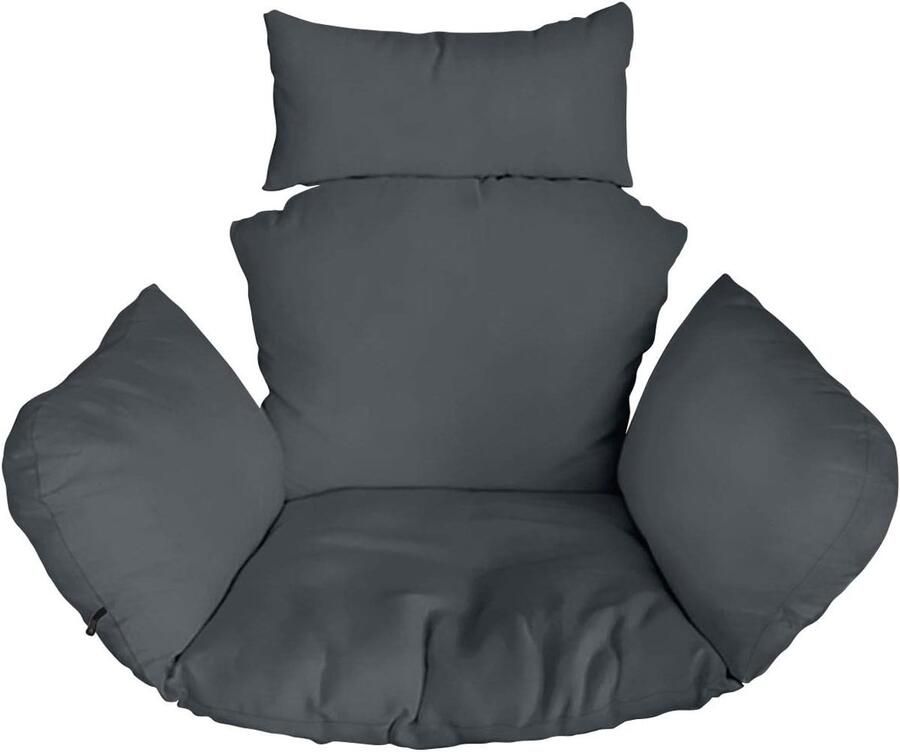 Hangstoel Kussen voor Polyrotan Schommels Comfortabel en Duurzaam