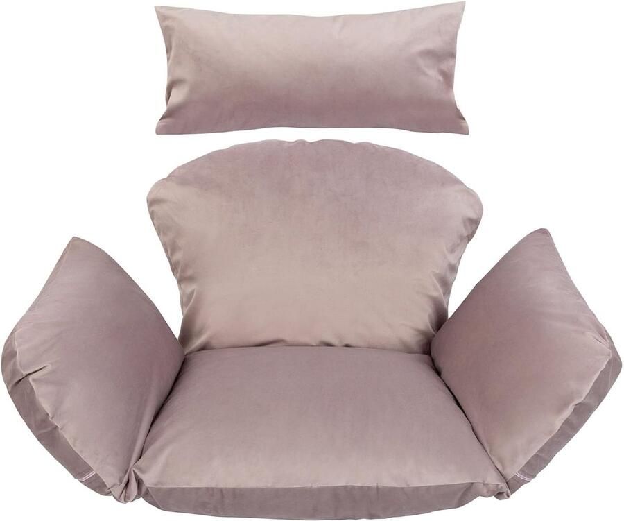 Hangstoelkussen voor Hangstoel Tuin en Terras Comfortabel en Wasbaar Kussen in Kleuren