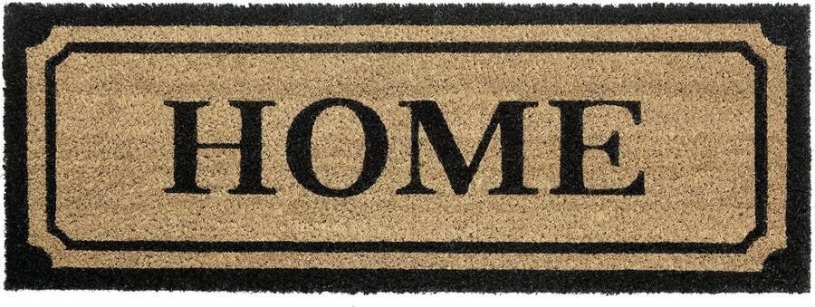 Hanse Home Smalle Kokos Deurmat voor Binnen Dirt Trapper Mat Natural Kokos Mat Home Antislip Deurmat voor Hal Terras Entree 27x70cm