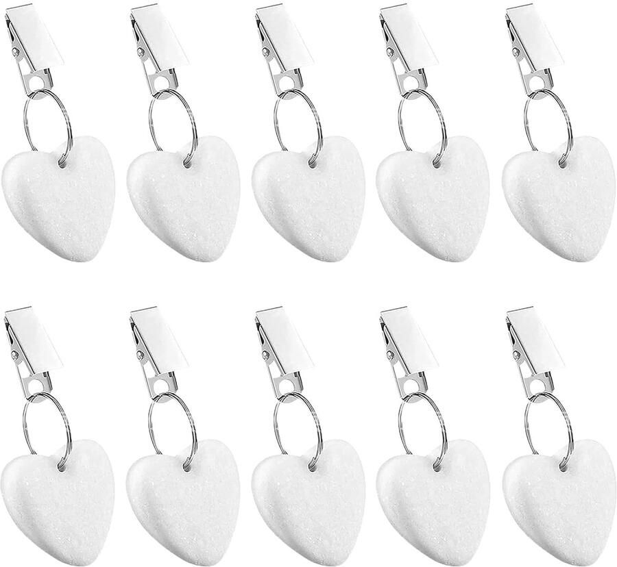 Hart Tafelkleed Gewicht Tafeldecoratie Hanger 10 Sets