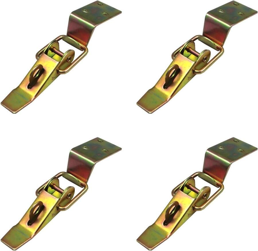 Hasp Box Lock 4 stuks roestvrij stalen hasps voor kisten en kasten