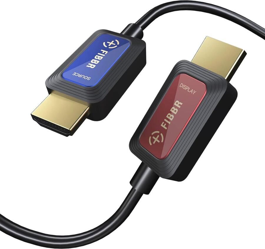 HDMI 2.1 Kabel 7.5M 48Gbps voor 8K 60Hz en 4K 120Hz High-Speed Fiber Optic HDMI Kabel