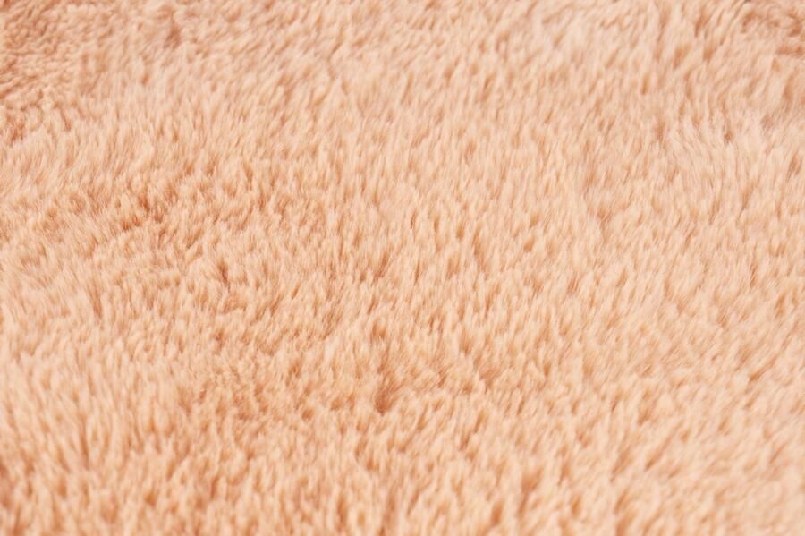 Heaven fake bont Plaid fluffy fleece deken 150x200cm Perzik beige