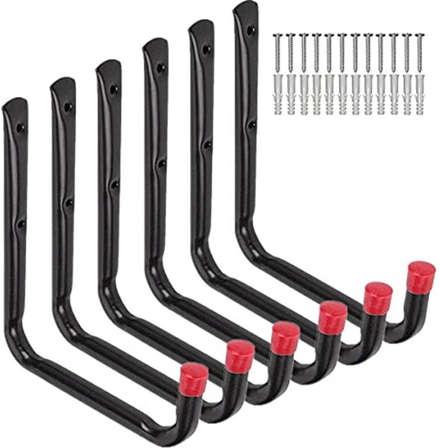 Heavy Duty Garage Haken Universeel U Rack Organizer Voor Fietsen Stoelen Ladders Gereedschap en Meer