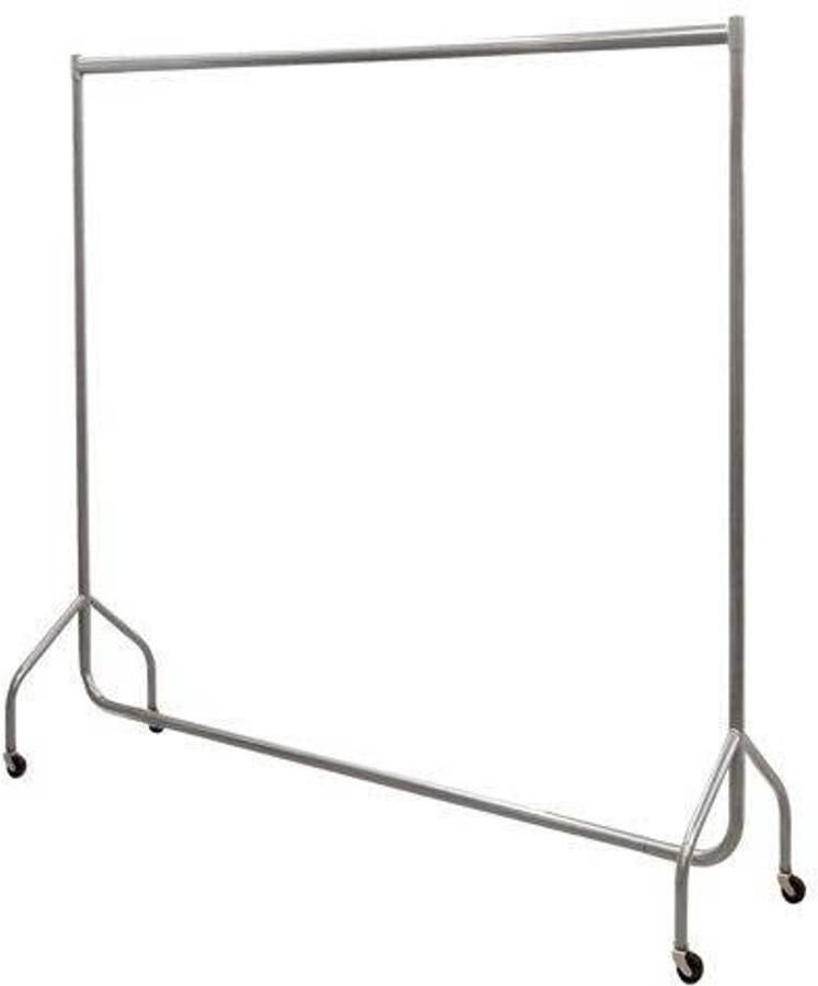 Heavy Duty kledingrek 2 FT lang x 5 FT hoog 32 mm stalen buis