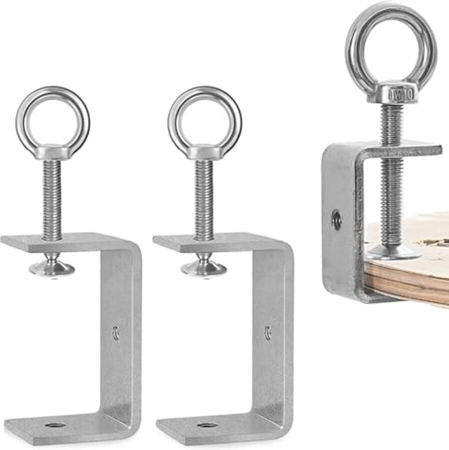 Heavy Duty Schroefklemmen 2 Stuks Tafelklemmen voor Houtbewerking en Lassen