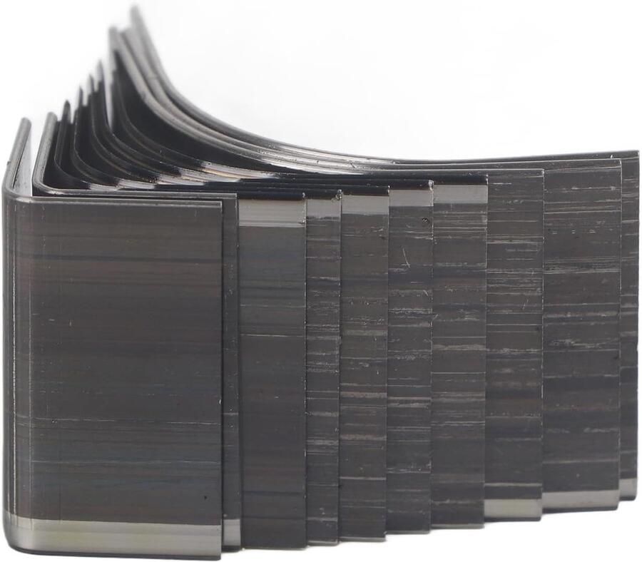 Hepd10til 10pcs box Leather Wallet Corner Edge Trimmer Handwork 10 teile shank Leather Brieftasche Gürtel Ecke Kantenschneider Belt Punch Cutter Leathercraft Zubehör