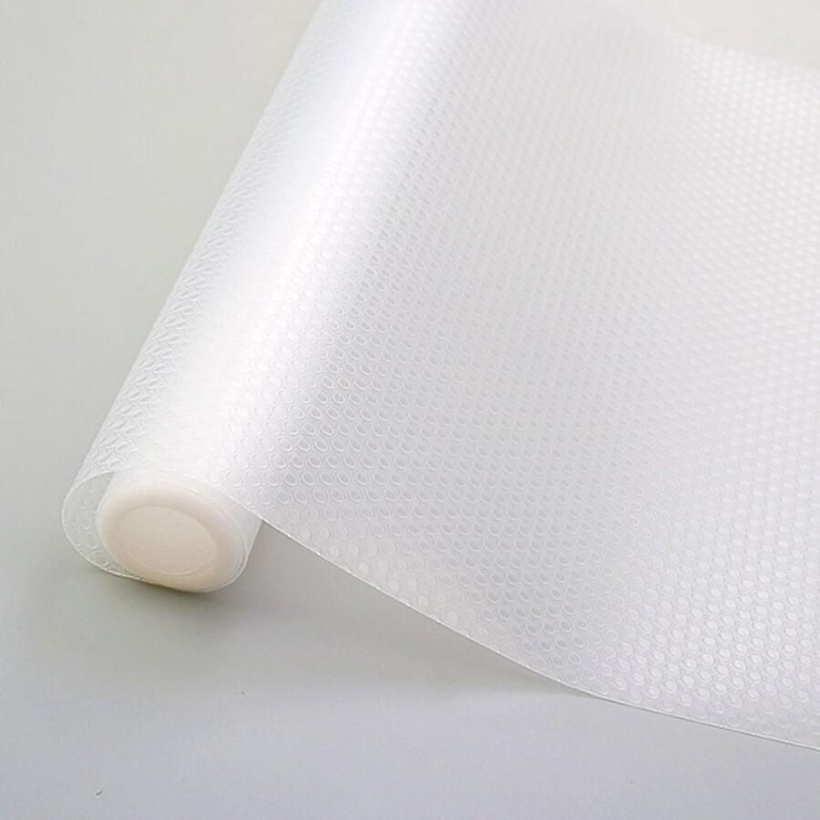 Herbruikbare lademat keukenkastvoeringen waterdichte en oliebestendige placemats duurzaam verdikt EVA-materiaal antislipmat voor keukenkast koelkast schoenenkast niet-klevend 30 x 150 cm Transparant