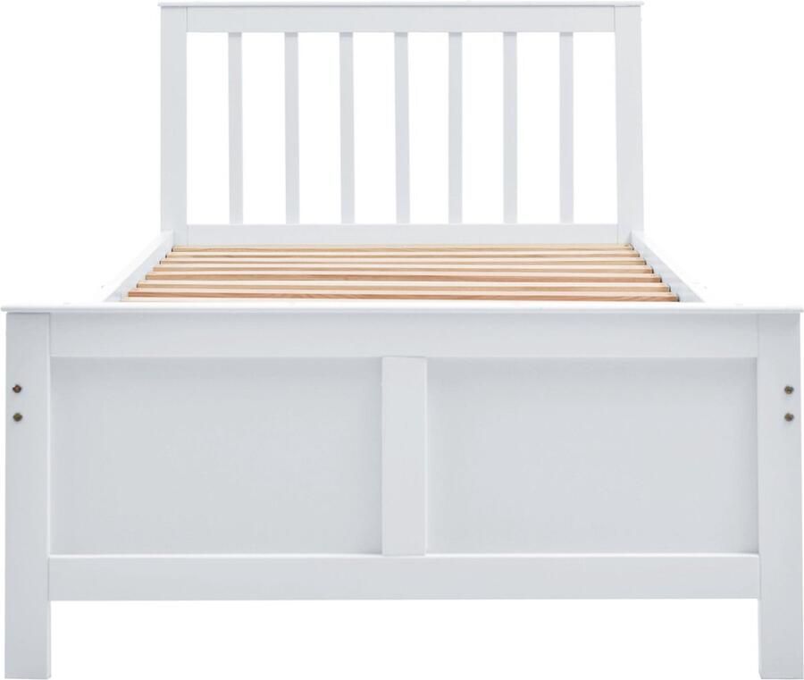 Gotagee Het houten bed eenpersoonsbed jeugdbed volwassenenbed vlak bed Veilig kinderbed bed met lades Bed zonder matras 90x200 cm