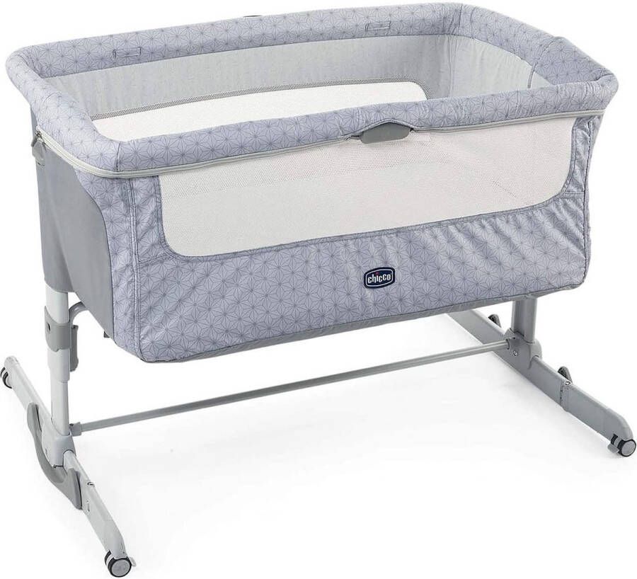 Hicco Co-Sleeper Next2Me Dream Aanschuifwieg voor Baby Instelbare Hoogte Veilige Installatie Babybed Inclusief Matras