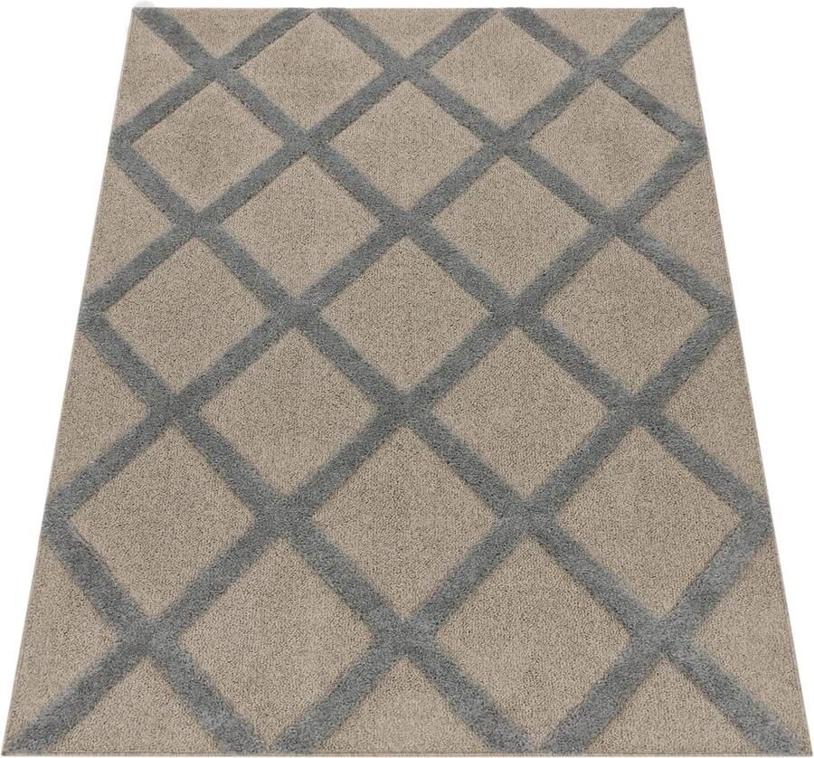 High-Pile Rug – Nordic & Ethnic Patterns – Silky Soft & Durable – Easy Care