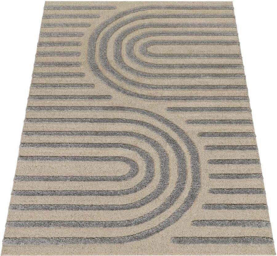 High-Pile Rug – Nordic & Ethnic Patterns – Soft-Touch – Durable Polypropylene