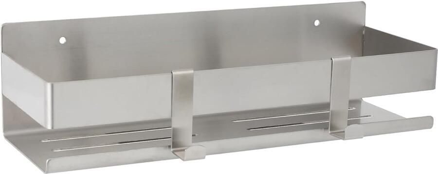 Hoek doucheplank roestvrij staal 1 stuk 30 x 10 x 8 cm