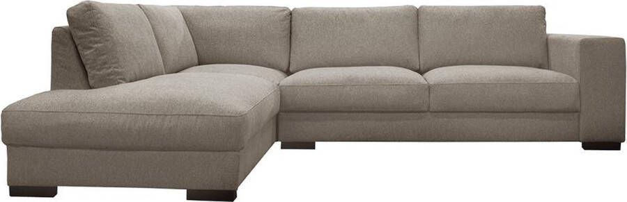 Hoekbank MESETA Stof Beige Hoek links L 285 cm x H 85 cm x D 205 cm - Foto 2