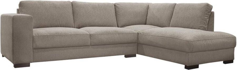 Vente-unique Hoekbank MESETA Stof Beige Hoek rechts L 285 cm x H 85 cm x D 205 cm - Foto 3