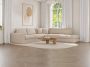 Hoekbank met hoek rechts van beige stof NEVIANO L 310 cm x H 85 cm x D 265 cm - Thumbnail 2