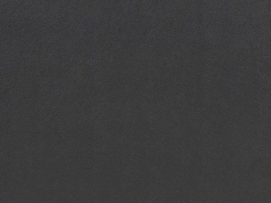 Vente-unique Hoekbank van leer MISHIMA zwart hoek rechts L 260 cm x H 79 cm x D 167 cm