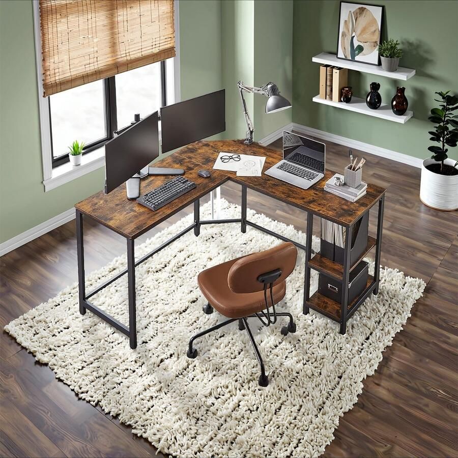 Hoekbureau Industriële Look