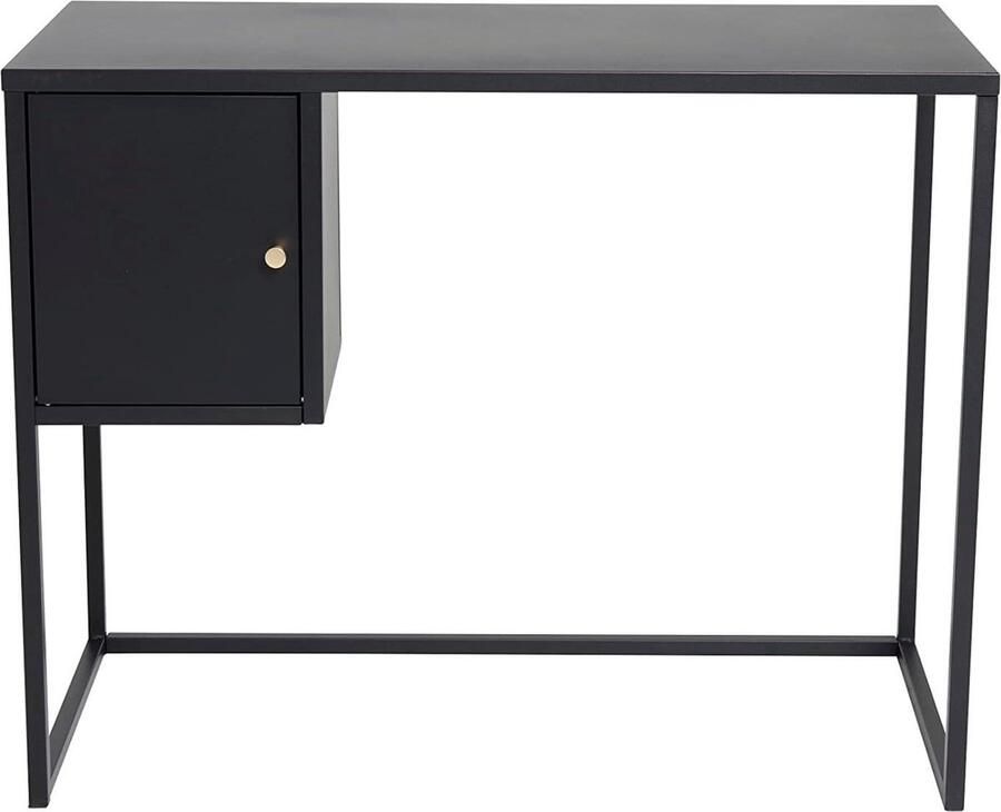 Hoekbureau Zwart Modern Ontwerp Hoekbureau