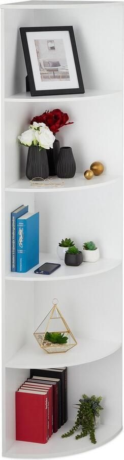 Hoekkast 5 vakken 180 x 57 x 40 cm staand woonkamer keuken en gang