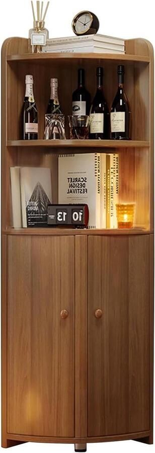 Hoekkast Hoekplanken voor Woonkamer 1 stuk Sandelhout 151 x 30 x 30 cm