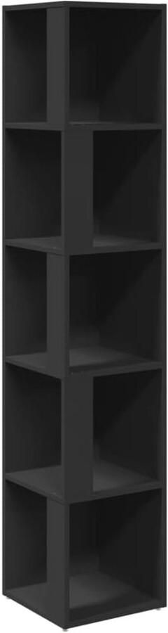 Hoekkast met 5 vakken Compacte opbergoplossing voor elke ruimte