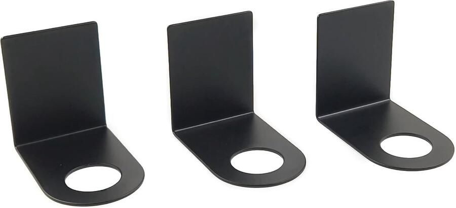 2 stuks doucheplanken zonder boren zwart mat hangend met afvoer 30 cm + 40 cm doucheplank zelfklevend roestvrijstalen douchemand chroom badkamerplanken voor badkamer keuken (zwart 30 cm + 40 cm) - Foto 16