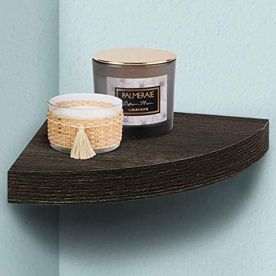 Hoekplank Wandplank Modern Design van MDF 24 x 24 x 4 cm